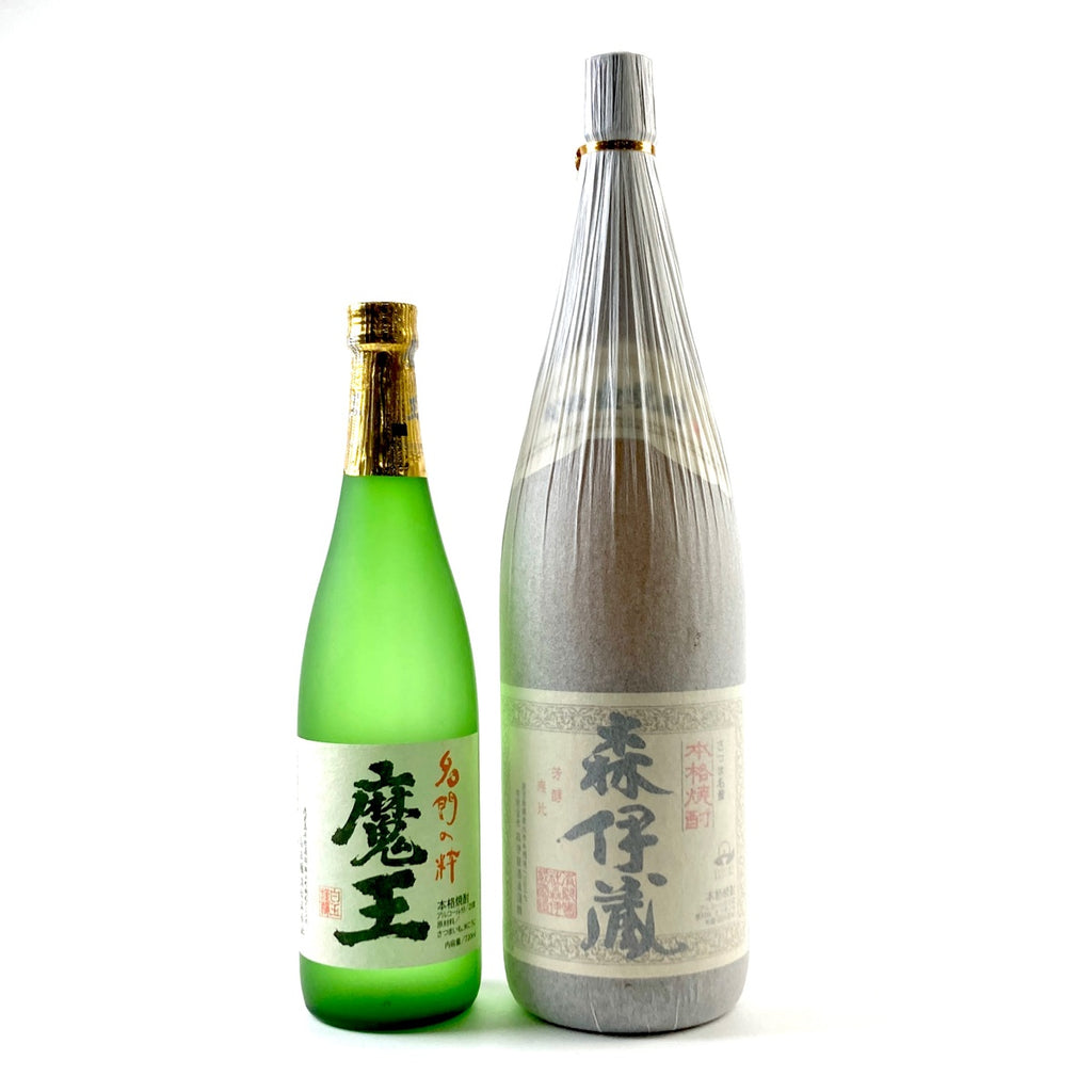 【東京都内限定お届け】 2本 白玉醸造 森伊蔵 1800ml いも焼酎 【古酒】