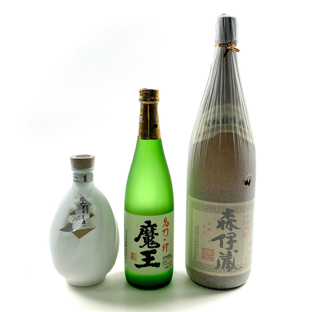 【東京都内限定お届け】 3本 霧島酒造 白玉醸造 森伊蔵 720ml いも焼酎 【古酒】