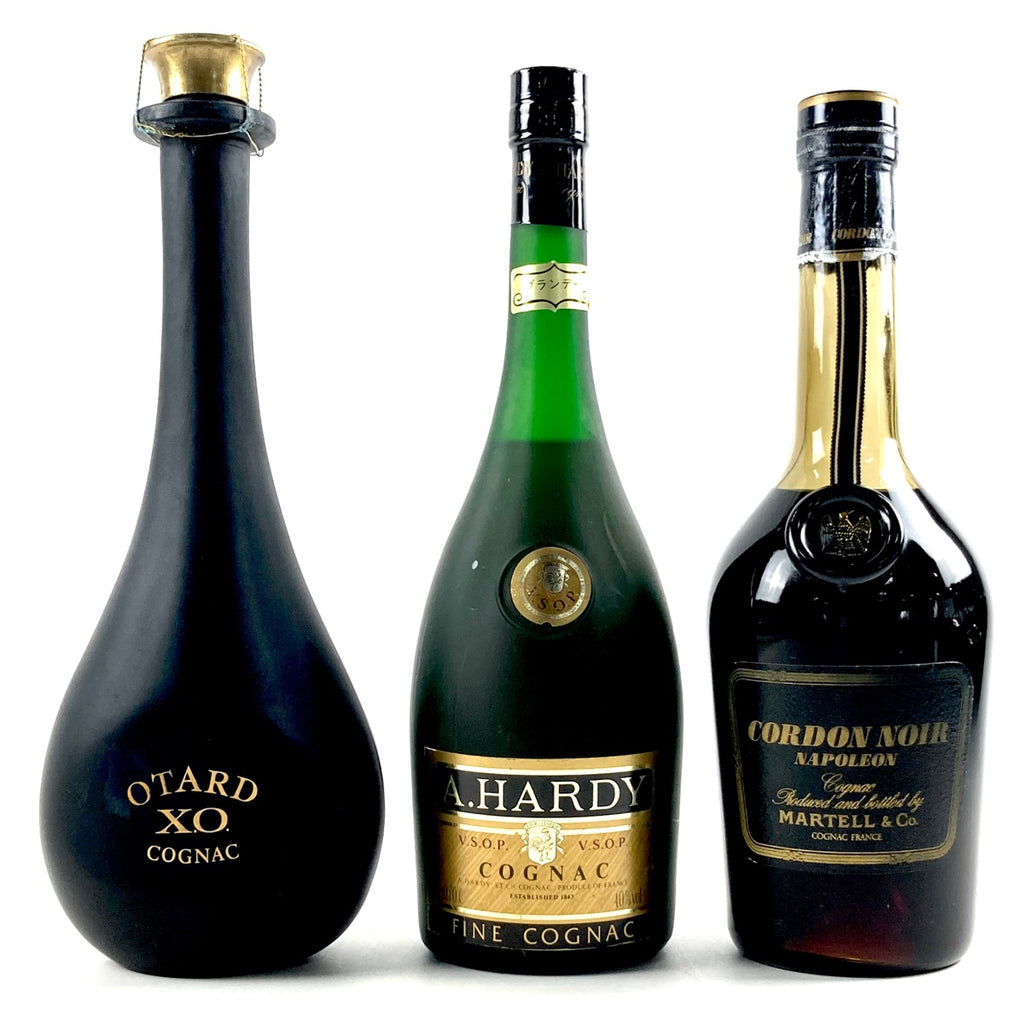 コニャック cognac otard xo vsop 3本セット - ブランデー