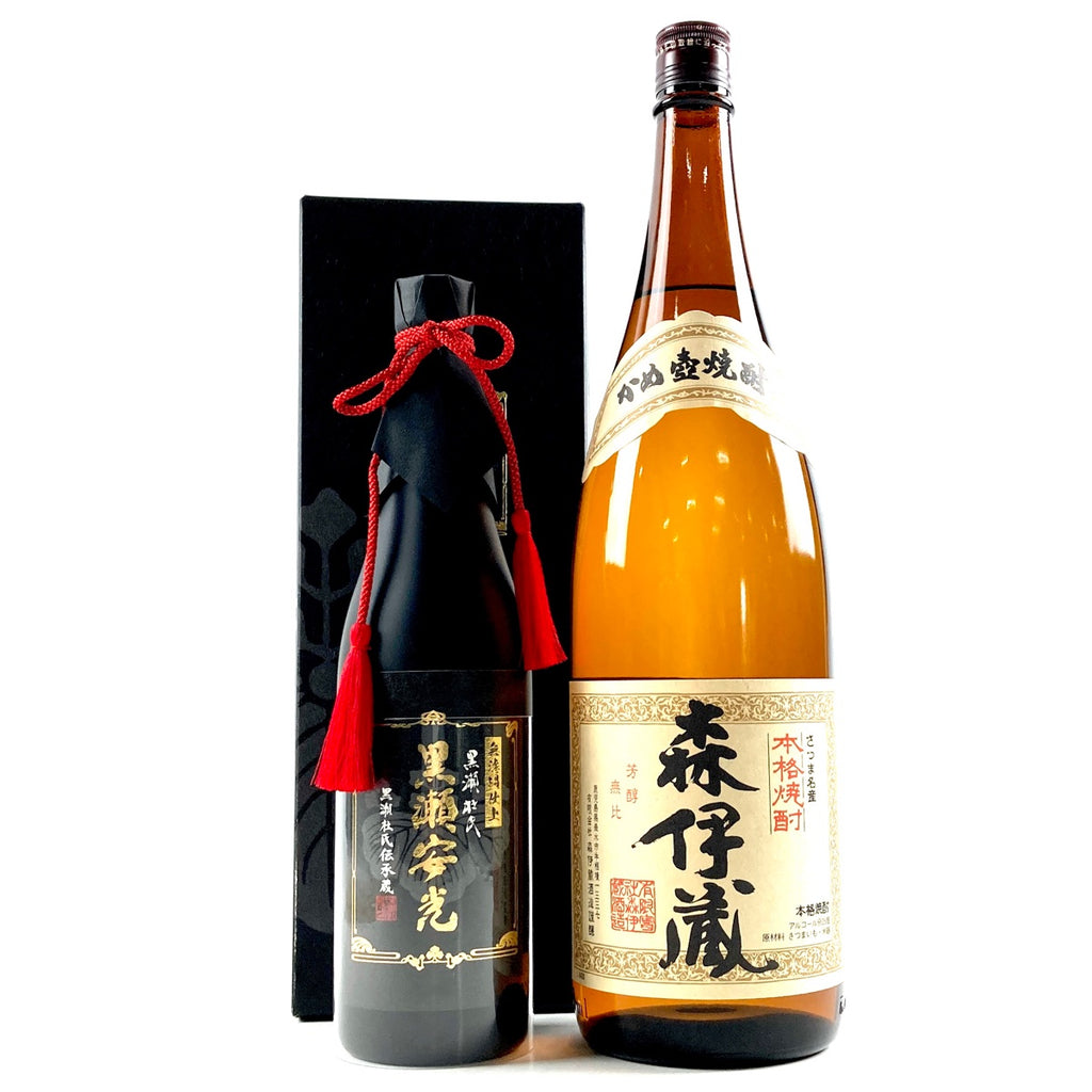 【東京都内限定お届け】 2本 鹿児島酒造 森伊蔵 1800ml いも焼酎 【古酒】