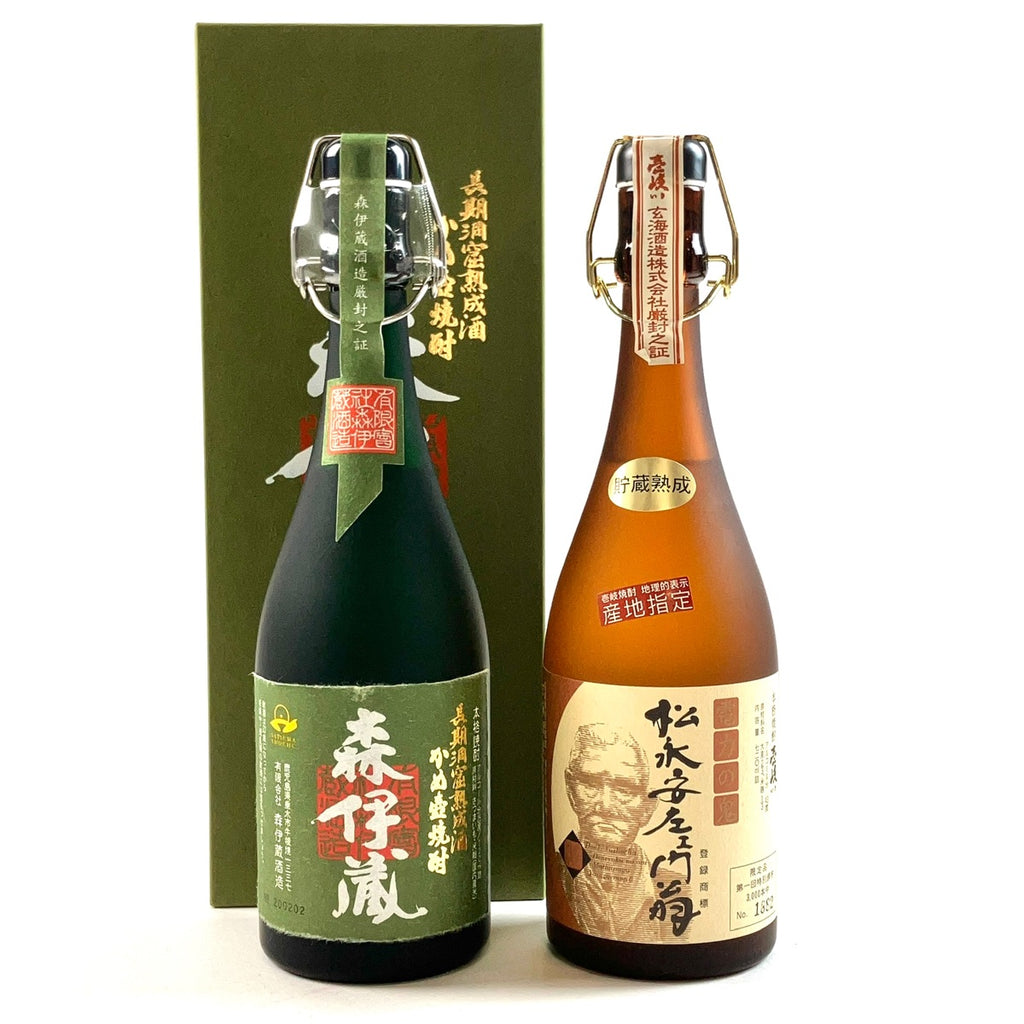 【東京都内限定お届け】 2本 森伊蔵 玄海酒造 麦焼酎 720ml いも焼酎 【古酒】