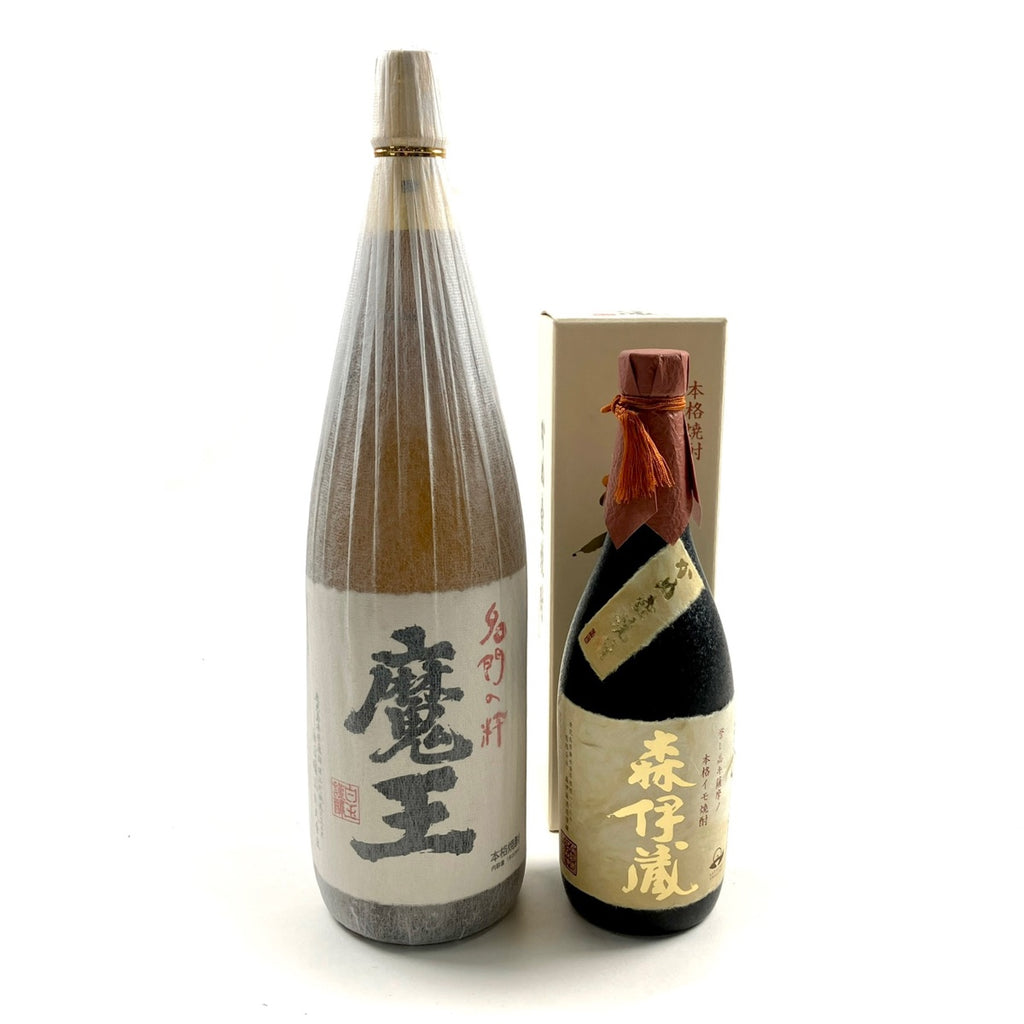 【東京都内限定お届け】 2本 白玉醸造 森伊蔵 1800ml いも焼酎 【古酒】