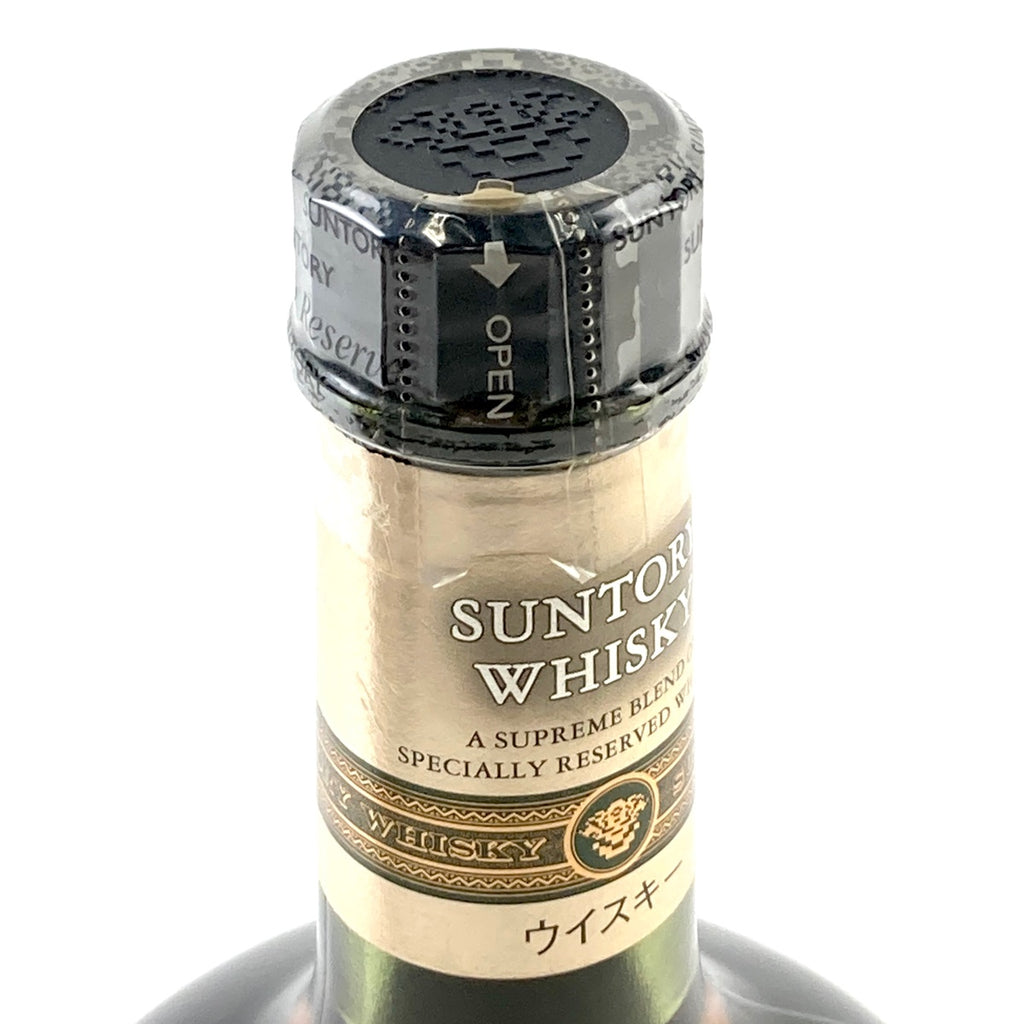 【東京都内限定お届け】 4本 サントリー SUNTORY スペシャルリザーブ 750ml ウイスキー セット 【古酒】