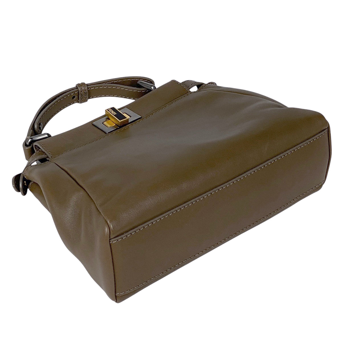 バイセル公式】フェンディ ミニ ピーカブー 2WAY ショルダーバッグ