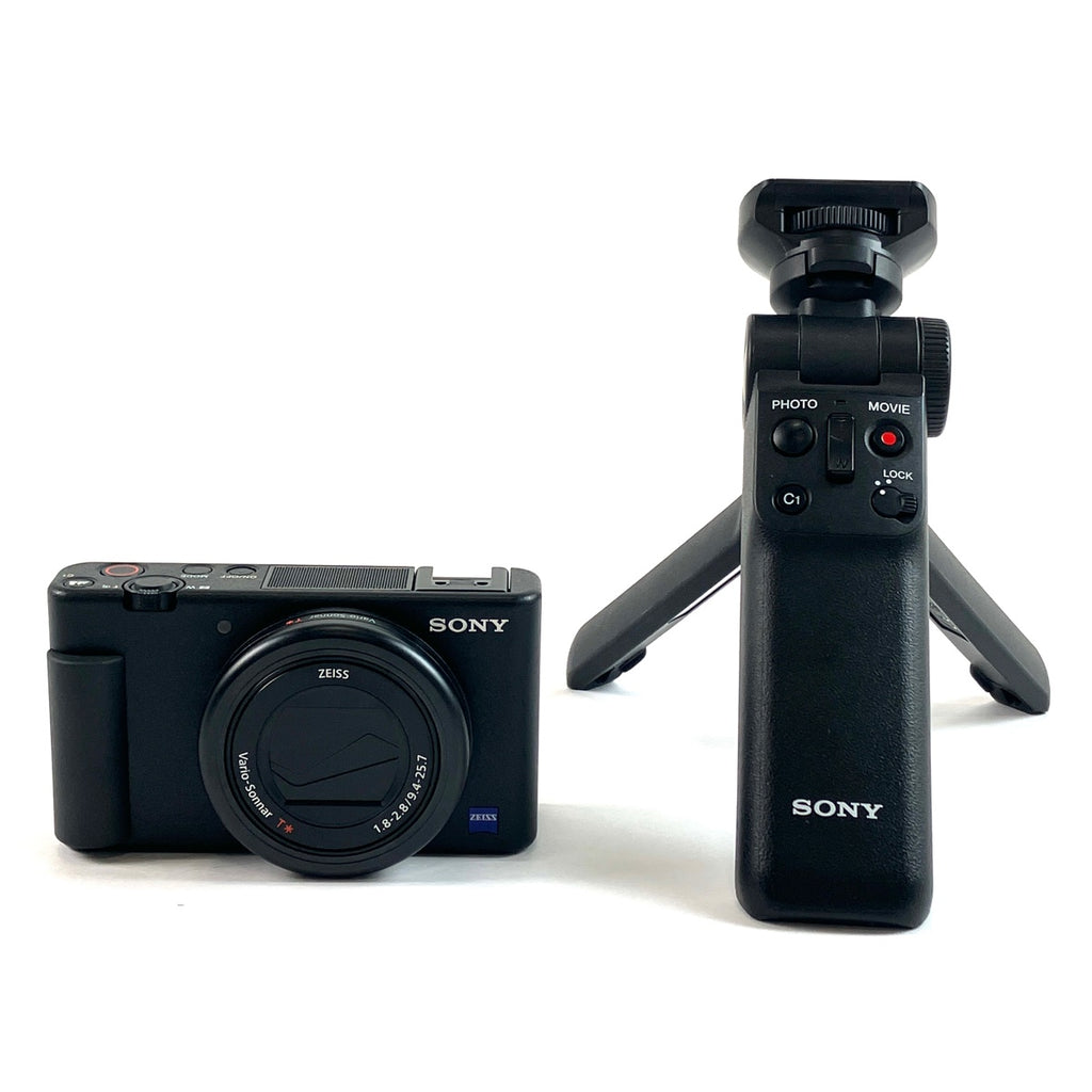 ソニー SONY VLOGCAM ZV-1G シューティンググリップキット ブラック コンパクトデジタルカメラ 【中古】