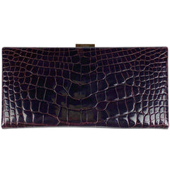 【最終値引き】 カルティエ ロゴ 長財布 レザー ボルドー レディース 【中古】 brbag
