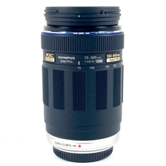 オリンパス OLYMPUS M.ZUIKO ED 75-300mm F4.8-6.7 ブラック 一眼カメラ用レンズ（オートフォーカス） 【中古】