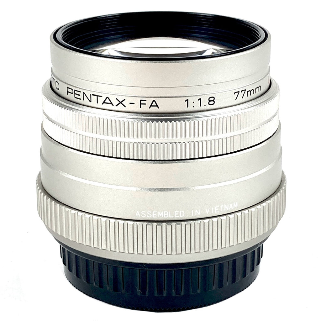 ペンタックス PENTAX SMC PENTAX-FA 77mm F1.8 Limited シルバー 一眼カメラ用レンズ（オートフォーカス） 【中古】