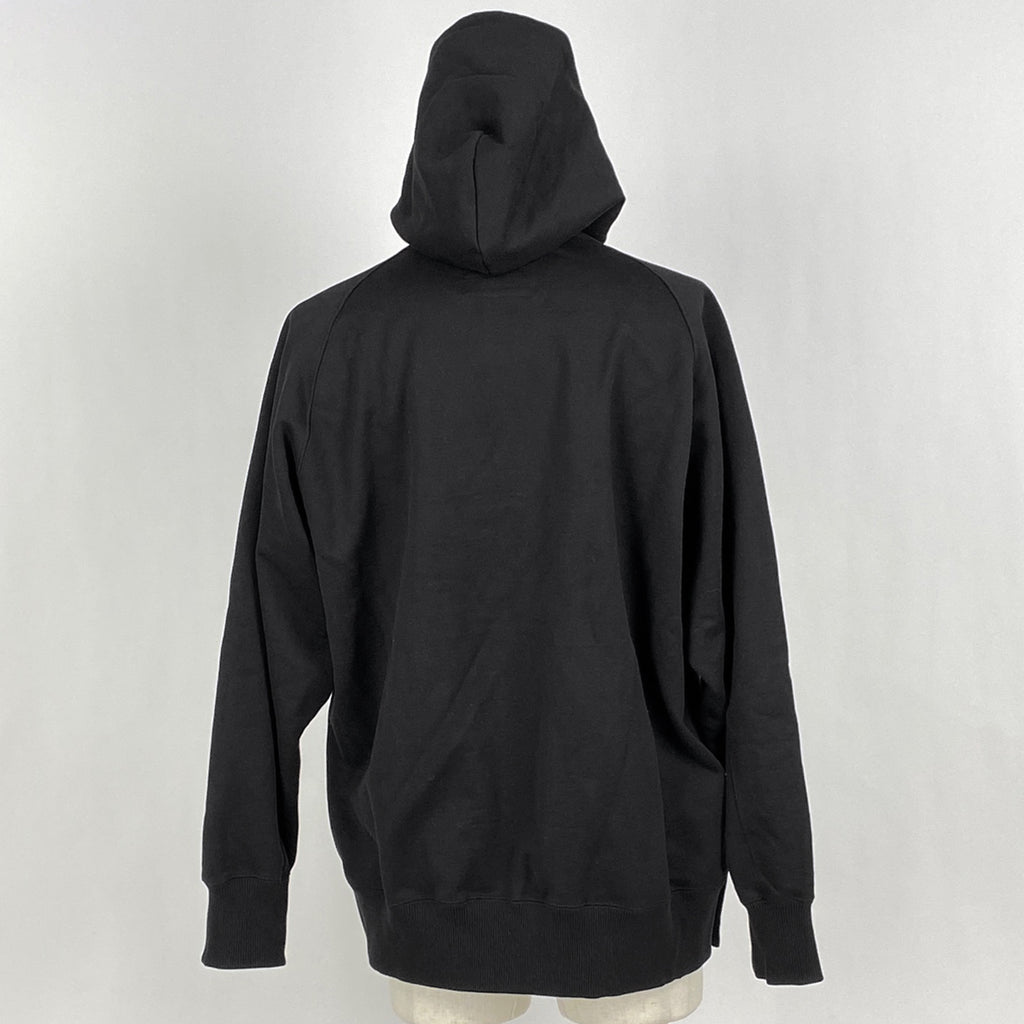 サカイ ジップアップ パーカー S Sweat Jersey Hoodie トップス パーカー コットン ブラック メンズ 【中古】