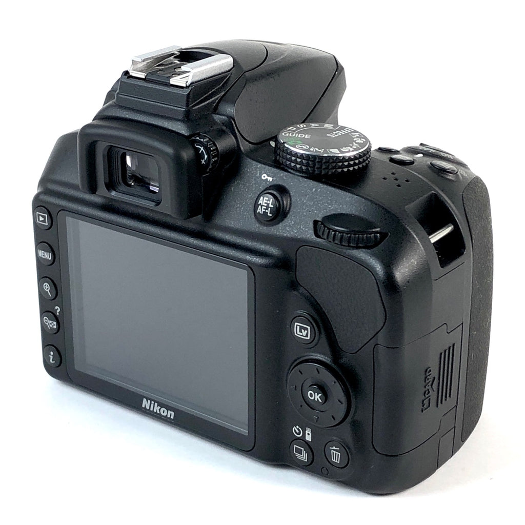 ニコン Nikon D3400 18-55VR レンズキット ブラック デジタル 一眼レフカメラ 【中古】