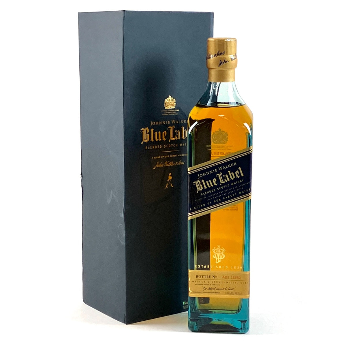 バイセル公式】ジョニーウォーカー JOHNNIE WALKER ブルーラベル 750ml スコッチウイスキー ブレンデッド 【古酒】 -  バイセルブランシェ