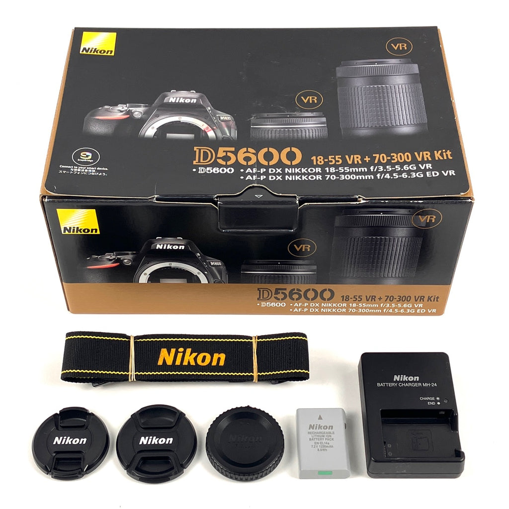 ニコン Nikon D5600 ダブルズームキット デジタル 一眼レフカメラ 【中古】