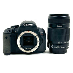 キヤノン Canon EOS Kiss X6i + EF-S 55-250mm F4-5.6 IS II デジタル 一眼レフカメラ 【中古】