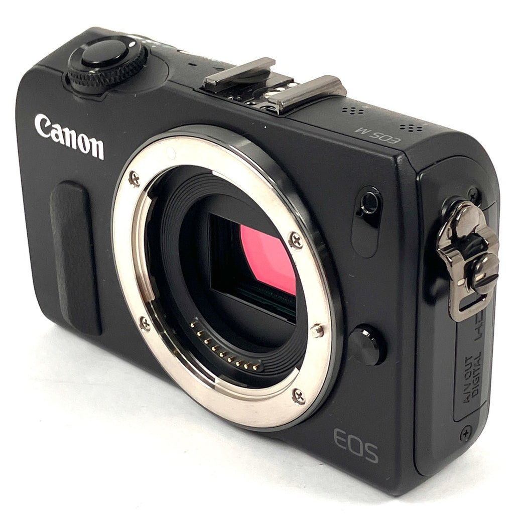 キヤノン Canon EOS M ダブルレンズキット ブラック デジタル ミラーレス 一眼カメラ 【中古】