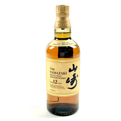 【東京都内限定お届け】サントリー SUNTORY 山崎 12年 シングルモルト 700ml 国産ウイスキー 【古酒】