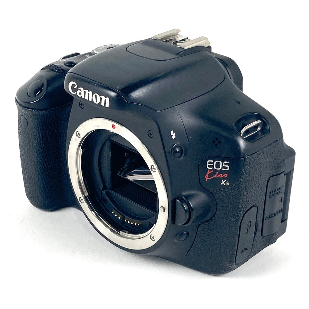 キヤノン Canon EOS Kiss X5 EF-S 18-55 IS II レンズキット デジタル 一眼レフカメラ 【中古】