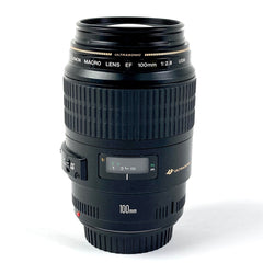 キヤノン Canon EF 100mm F2.8 MACRO USM 一眼カメラ用レンズ（オートフォーカス） 【中古】