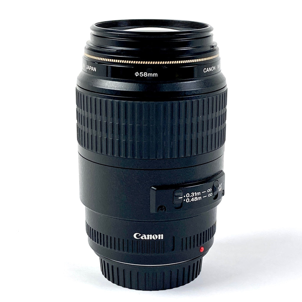 キヤノン Canon EF 100mm F2.8 MACRO USM 一眼カメラ用レンズ（オートフォーカス） 【中古】