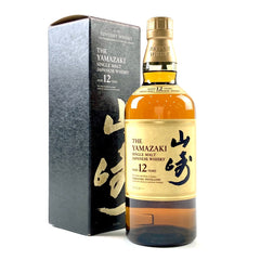 【東京都内限定お届け】サントリー SUNTORY 山崎 12年 シングルモルト 700ml 国産ウイスキー 【古酒】