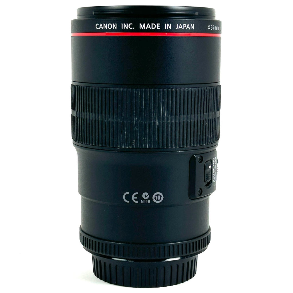 キヤノン Canon EF 100mm F2.8L MACRO IS USM 一眼カメラ用レンズ（オートフォーカス） 【中古】