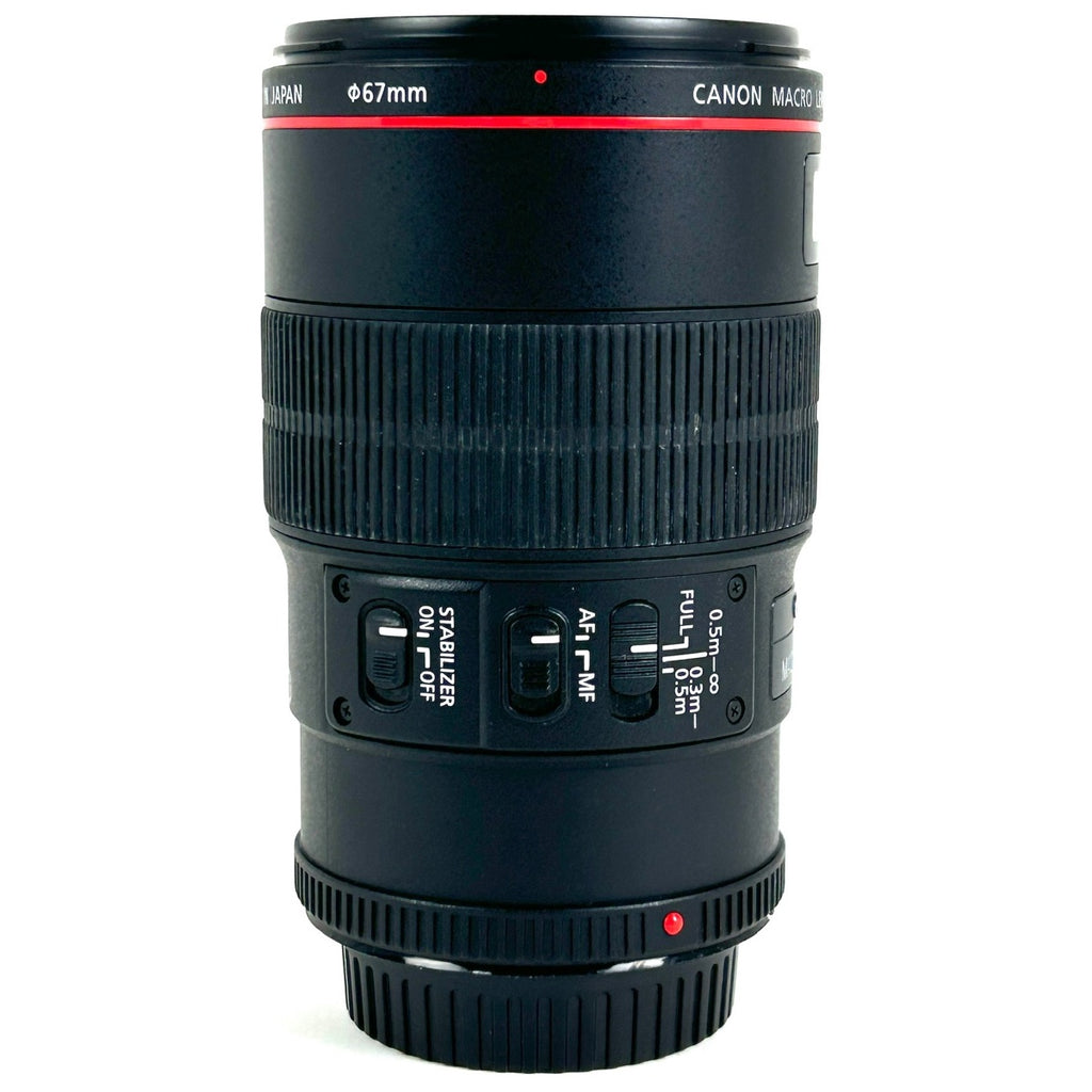 キヤノン Canon EF 100mm F2.8L MACRO IS USM 一眼カメラ用レンズ（オートフォーカス） 【中古】