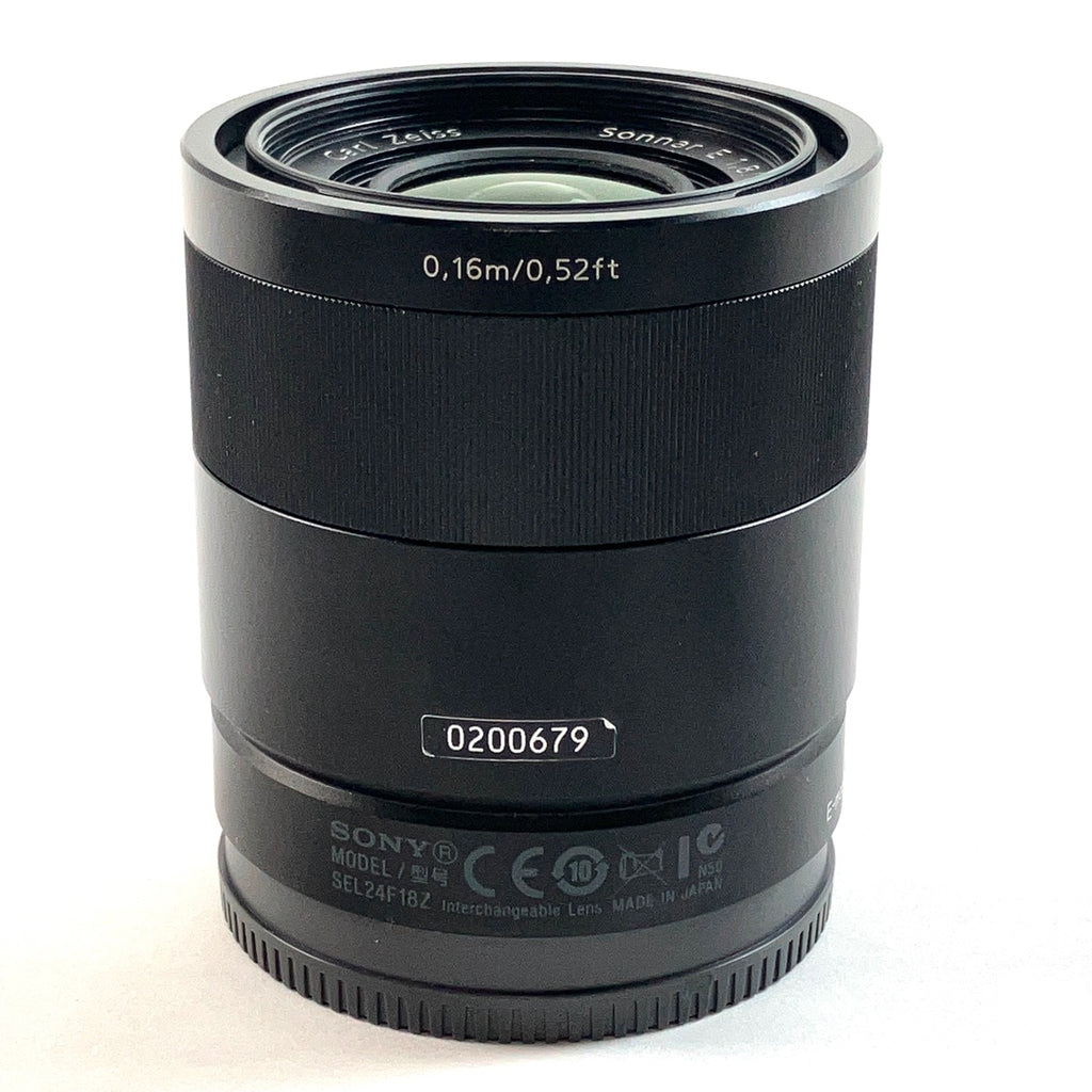 ソニー SONY Sonnar T* E 24mm F1.8 ZA SEL24F18Z 一眼カメラ用レンズ（オートフォーカス） 【中古】