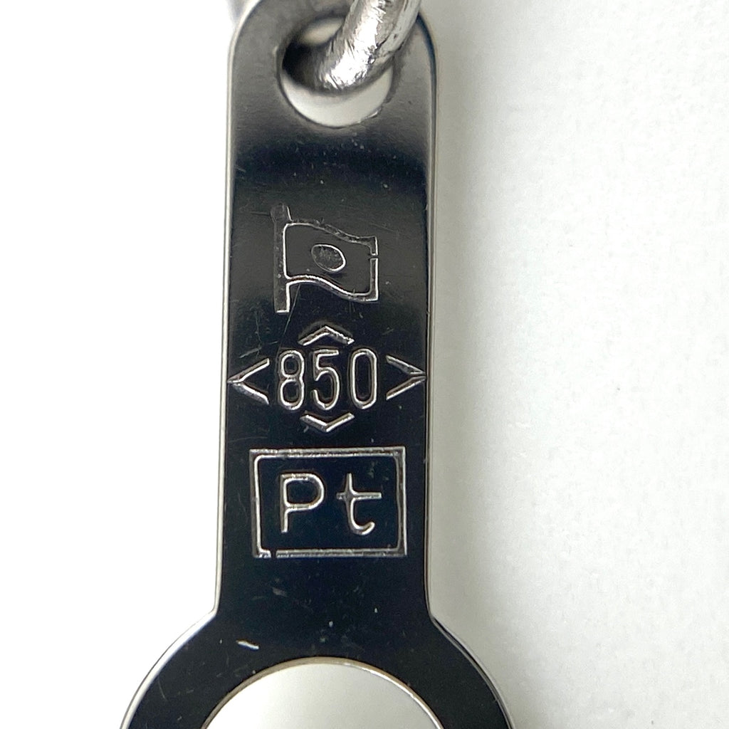 ダイヤモンド デザインネックレス プラチナ ペンダント ネックレス Pt900 Pt850 ダイヤモンド レディース 【中古】nbjwl