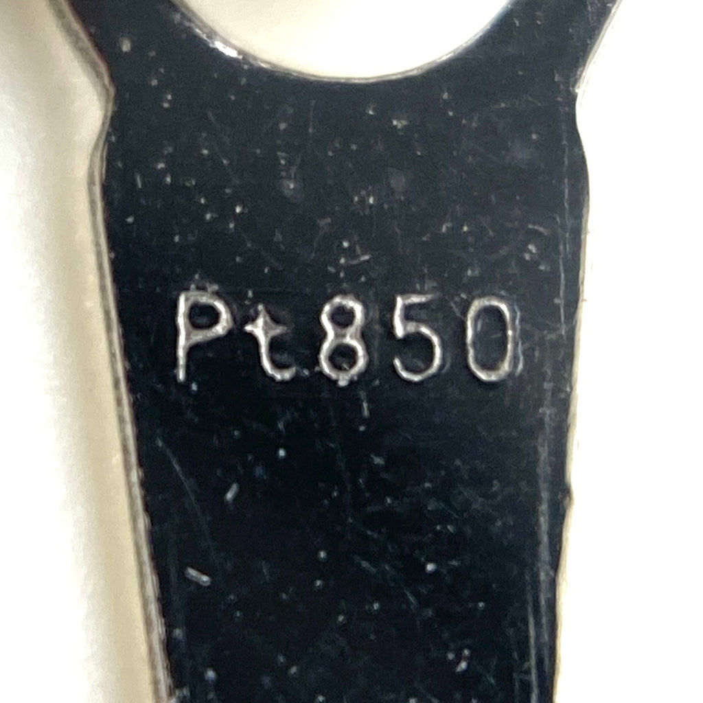 メレダイヤ デザインネックレス プラチナ ペンダント ネックレス Pt900 Pt850 ダイヤモンド レディース 【中古】nbjwl