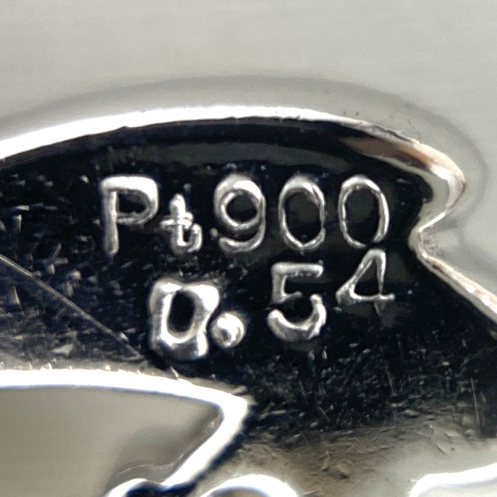 メレダイヤ デザインネックレス プラチナ ペンダント ネックレス Pt900 Pt850 ダイヤモンド レディース 【中古】nbjwl