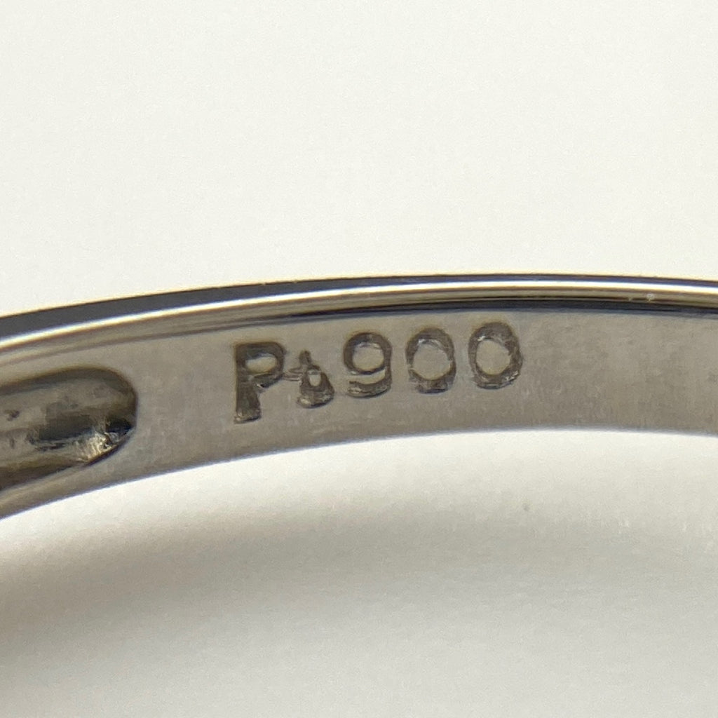 メレダイヤ デザインリング プラチナ 指輪 リング 11.5号 Pt900 ダイヤモンド レディース 【中古】nbjwl