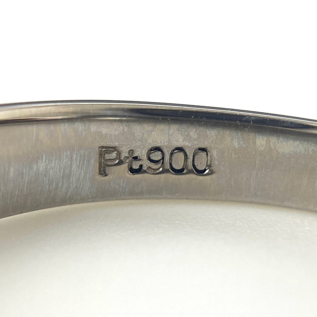 メレダイヤ デザインリング プラチナ 指輪 リング 10号 Pt900 ダイヤモンド レディース 【中古】nbjwl