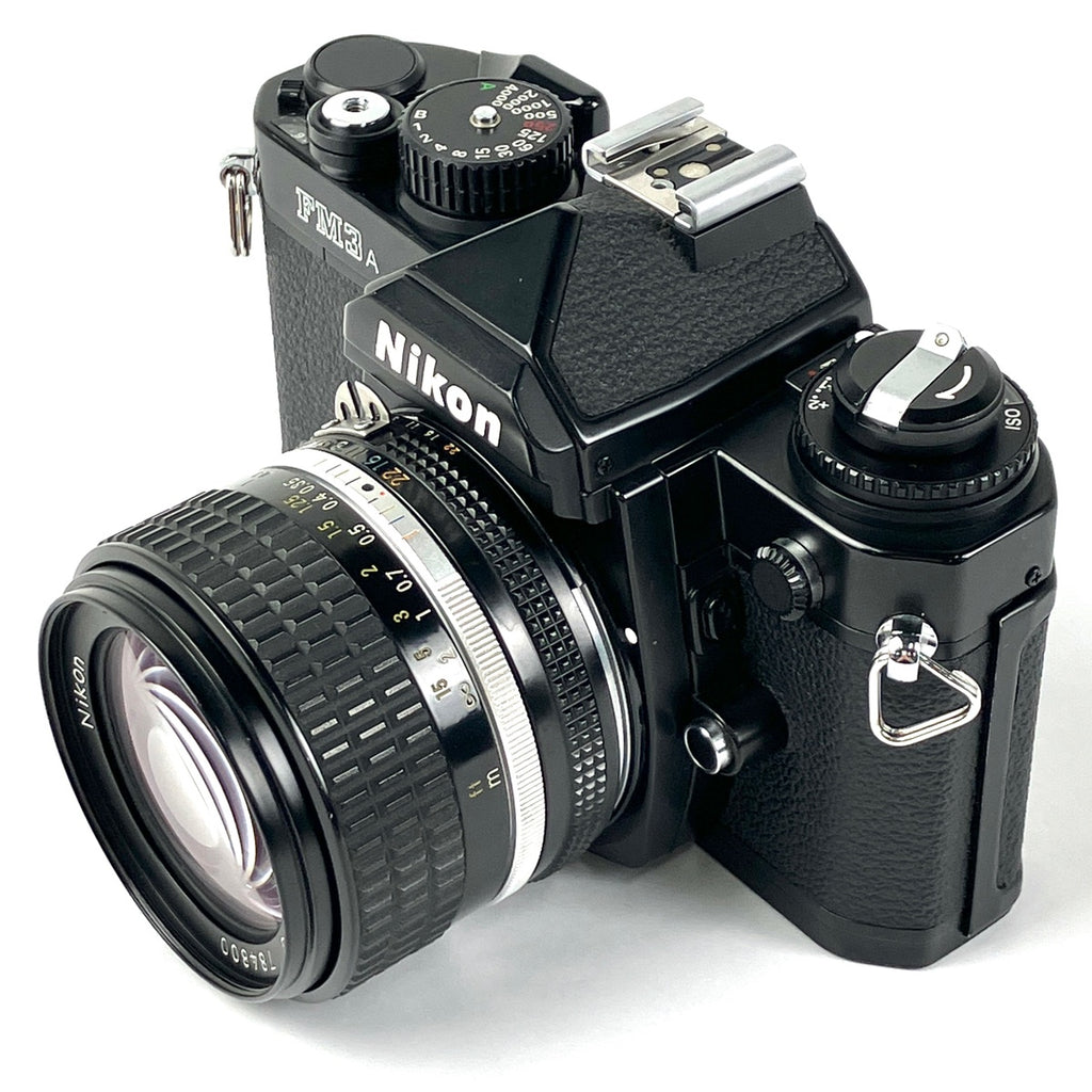 ニコン Nikon FM3A + Ai-S NIKKOR 28mm F2.8 フィルム マニュアルフォーカス 一眼レフカメラ 【中古】