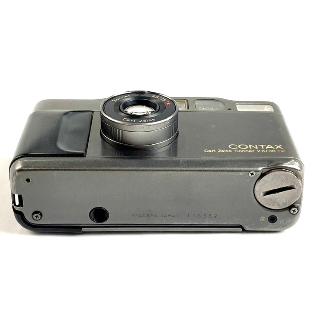 コンタックス CONTAX T2 チタンブラック ［ジャンク品］ フィルム コンパクトカメラ 【中古】