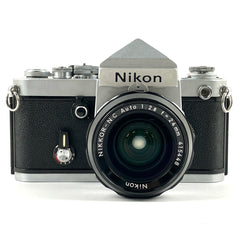ニコン Nikon F2 アイレベル シルバー ＋ NIKKOR-N.C Auto 24mm F2.8 非Ai フィルム マニュアルフォーカス 一眼レフカメラ 【中古】