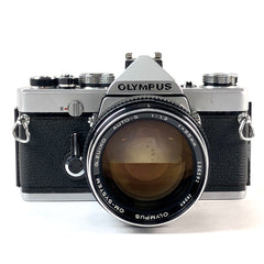 オリンパス OLYMPUS OM-1 ＋ G.ZUIKO AUTO-S 55mm F1.2 フィルム マニュアルフォーカス 一眼レフカメラ 【中古】