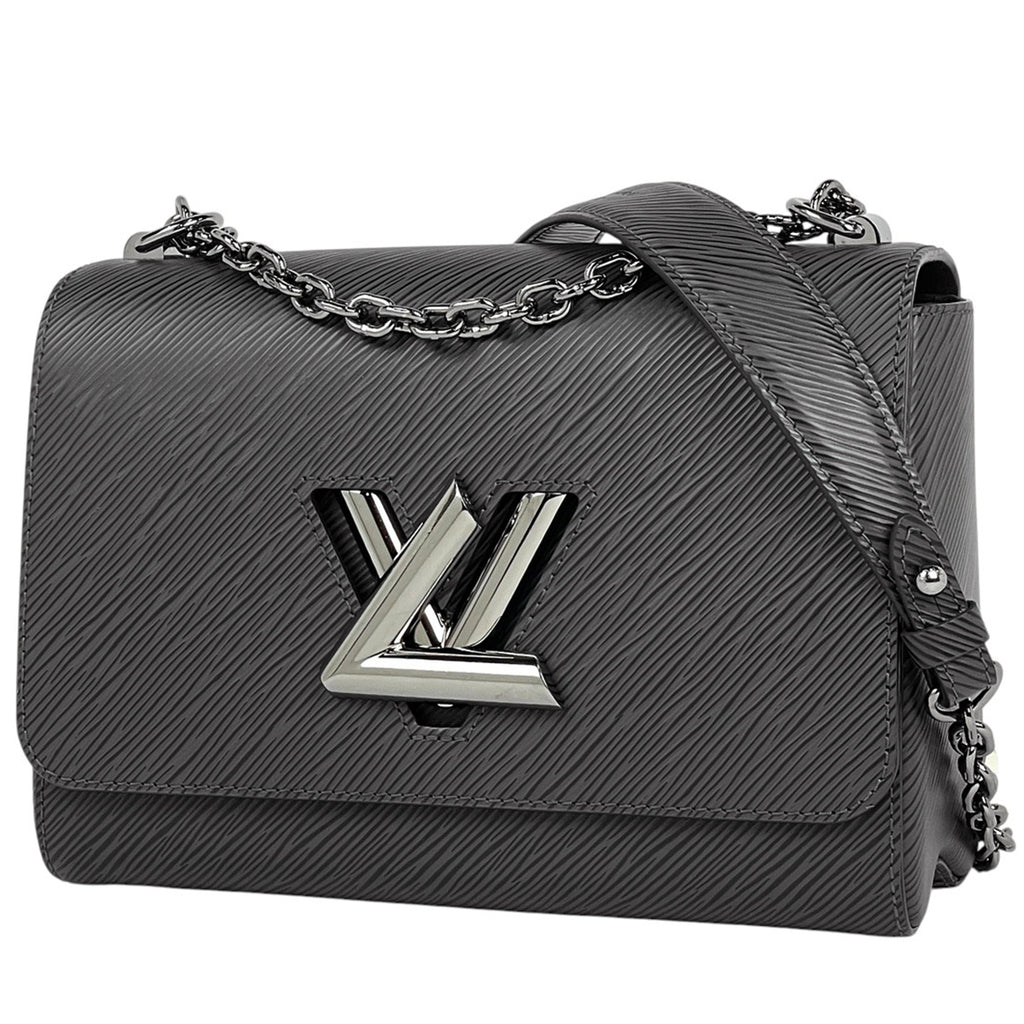 ルイ・ヴィトン ツイスト MM 斜め掛け ショルダーバッグ エピ グレー レディース 【中古】brbag