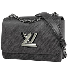 ルイ・ヴィトン ツイスト MM 斜め掛け ショルダーバッグ エピ グレー レディース 【中古】brbag