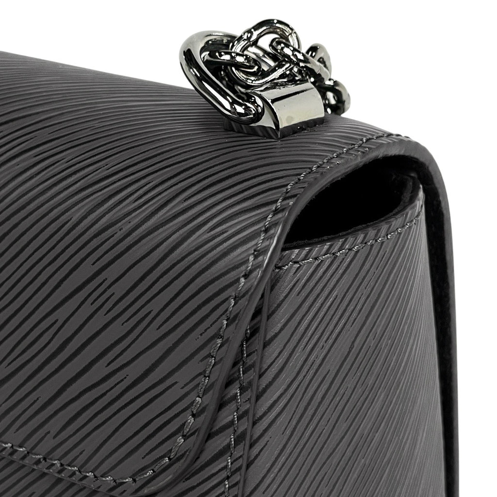 ルイ・ヴィトン ツイスト MM 斜め掛け ショルダーバッグ エピ グレー レディース 【中古】brbag