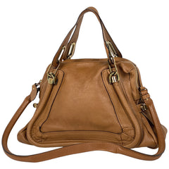 クロエ パラティ ハンドバッグ 2WAY ショルダーバッグ ハンドバッグ レザー ブラウン 8HS891 レディース 【中古】brbag
