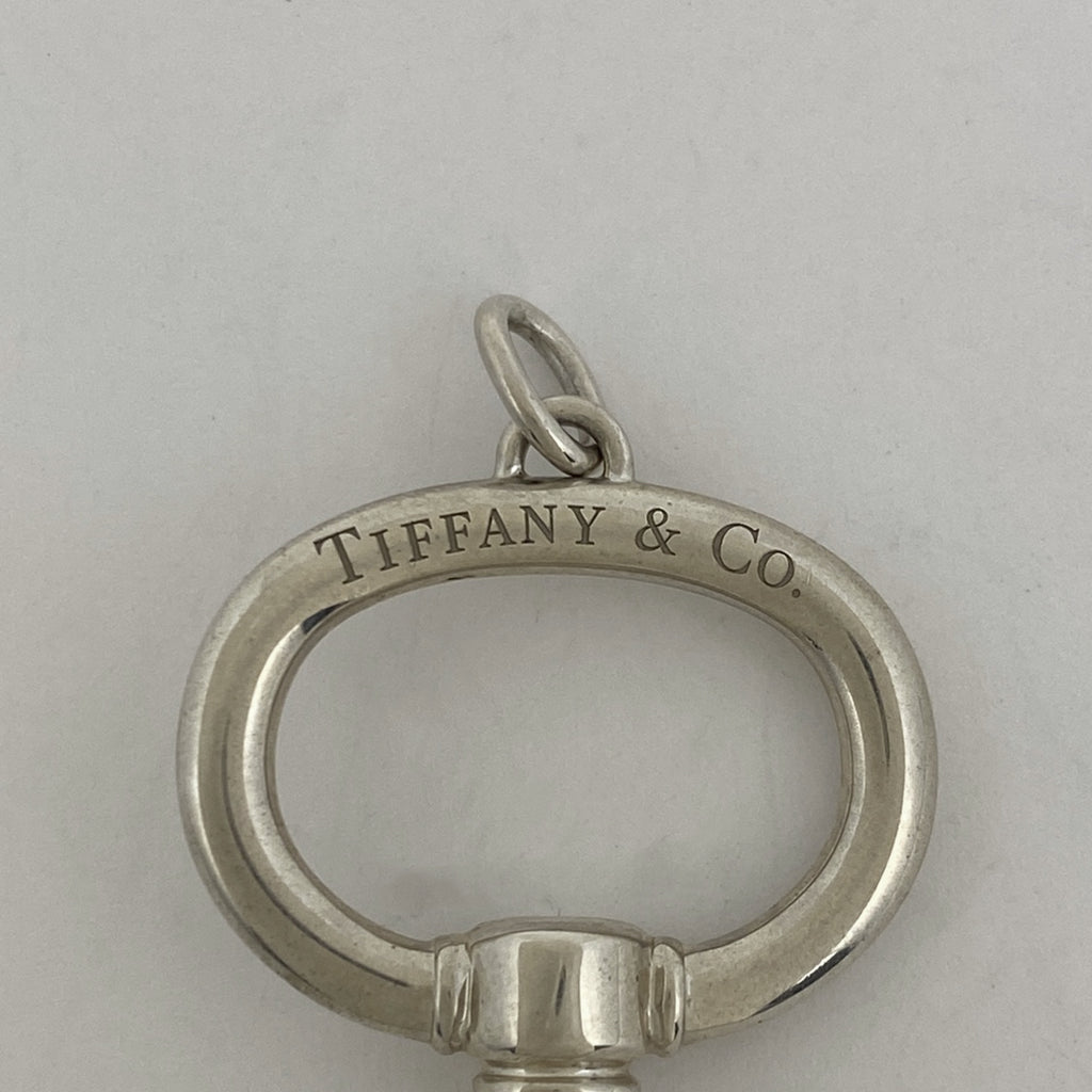 TIFFANY&Co. ティファニー オーバルキー ネックレス 18金 K18