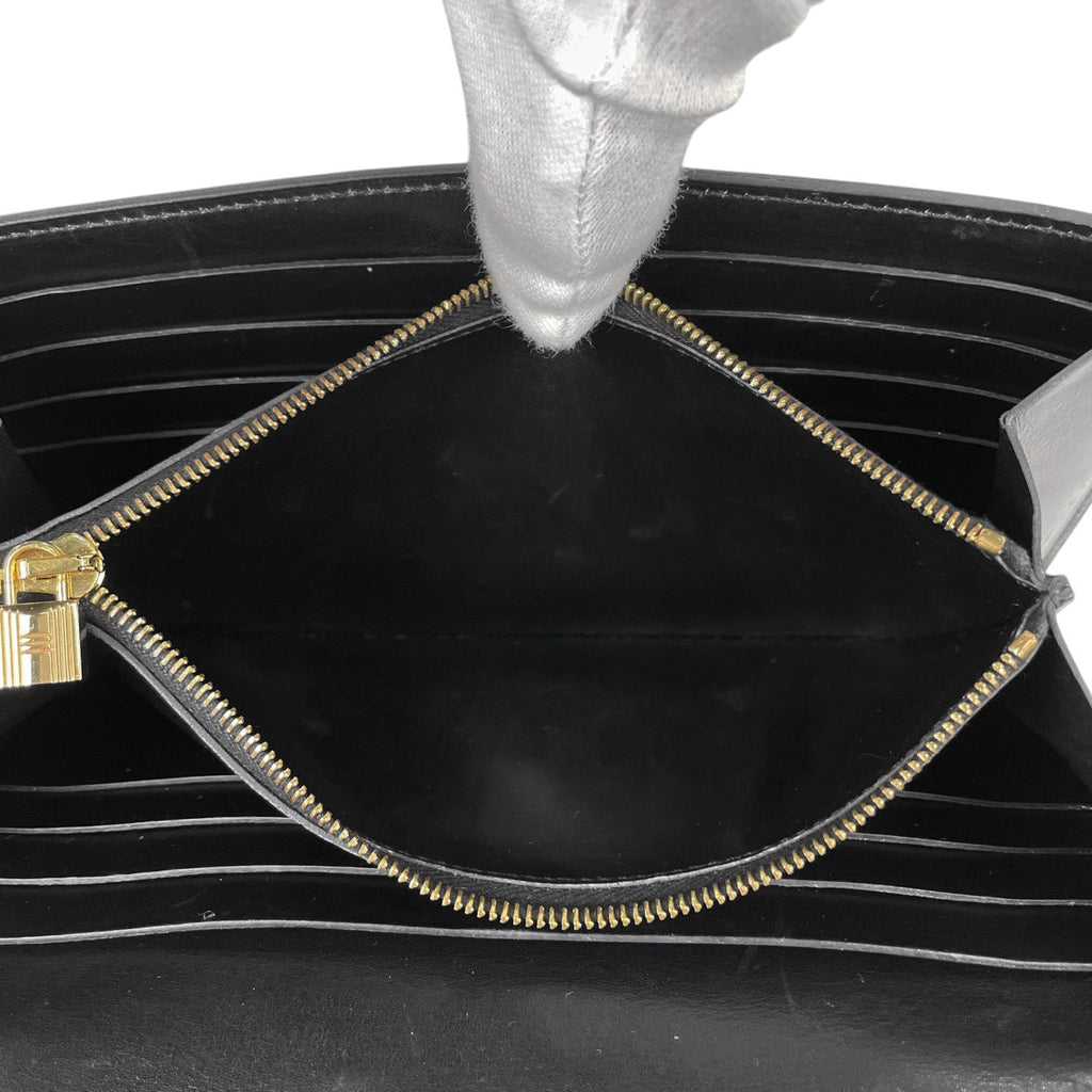 エルメス ケリーウォレット ロング 札入れ 小銭入れ 二つ折り 長財布 レザー ブラック C レディース 【中古】 brbag