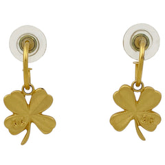 シャネル ココマーク ピアス クローバー スイング ピアス GP ゴールド レディース 【中古】bracc