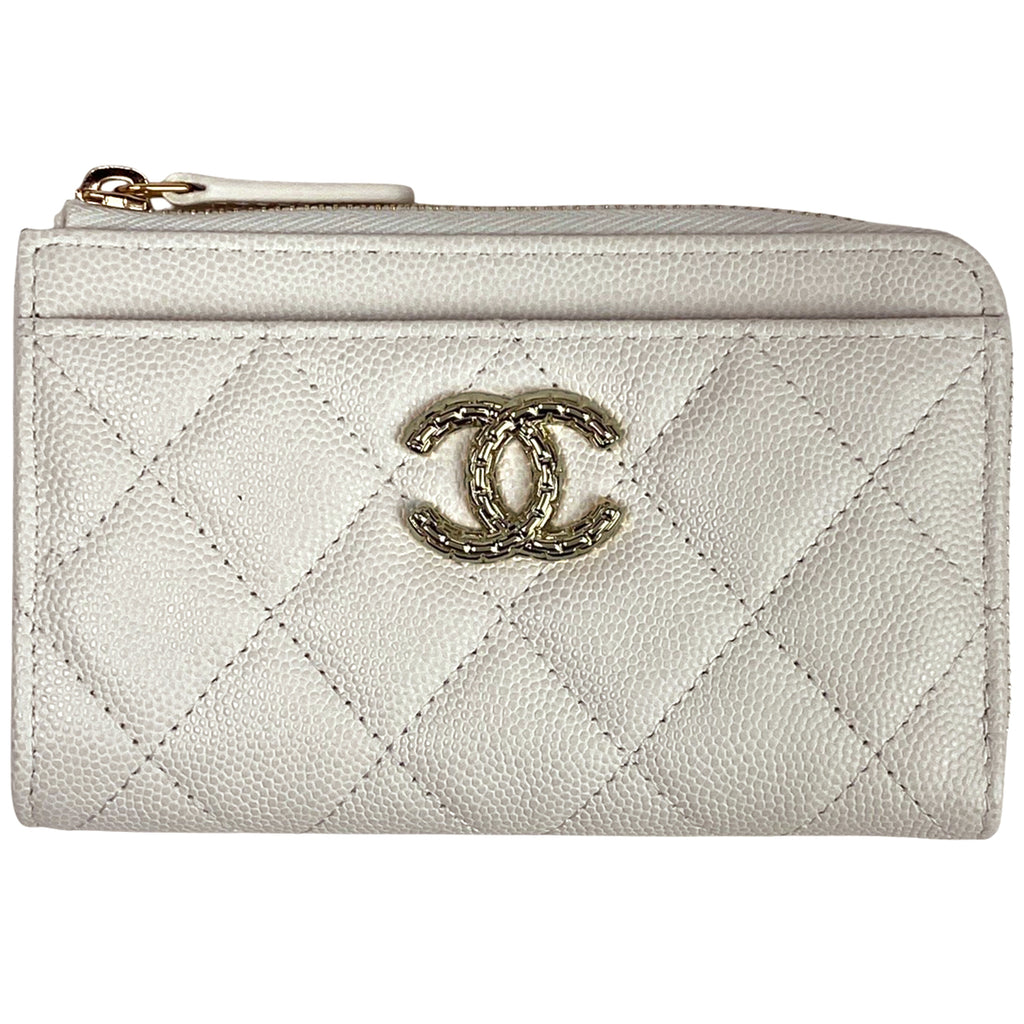 CHANELシャネル キャビアスキン ブラック コインカードケース
