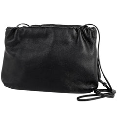 THE ROW ブルス クラッチバッグ ザ ロウ ショルダーバッグ ポシェット クラッチバッグ レザー ブラック レディース 【中古】brbag