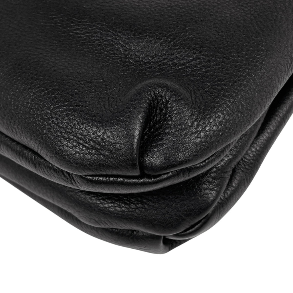THE ROW ブルス クラッチバッグ ザ ロウ ショルダーバッグ ポシェット クラッチバッグ レザー ブラック レディース 【中古】brbag