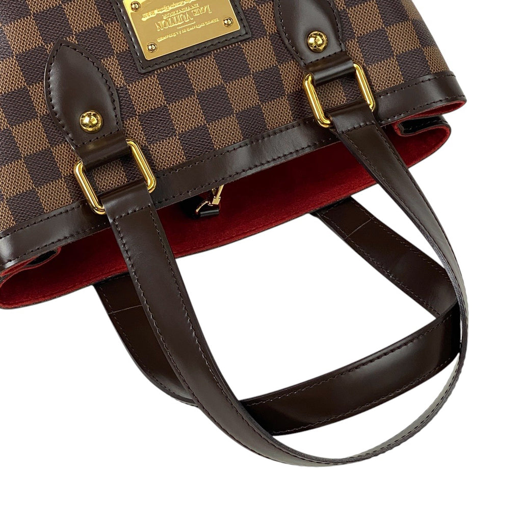 ルイ・ヴィトン ハムステッド PM ショルダーバッグ トートバッグ ダミエ ブラウン N51205 レディース 【中古】brbag