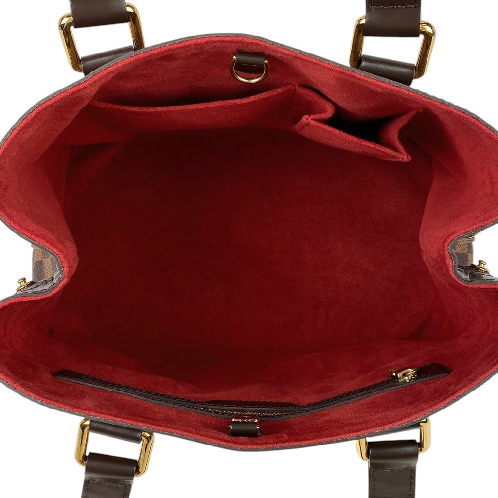 ルイ・ヴィトン ハムステッド PM ショルダーバッグ トートバッグ ダミエ ブラウン N51205 レディース 【中古】brbag