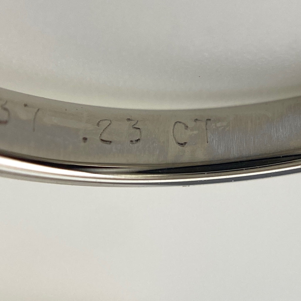 ティファニー ダイヤモンド デザインリング プラチナ 指輪 リング 6.5号 Pt950 ダイヤモンド レディース 【中古】brjwl