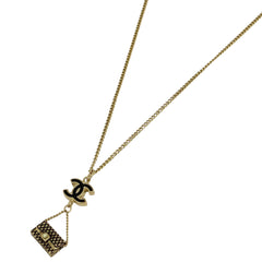 シャネル ココマーク ネックレス マトラッセ フェイクパール ネックレス シルバーメッキ シルバー レディース 【中古】bracc