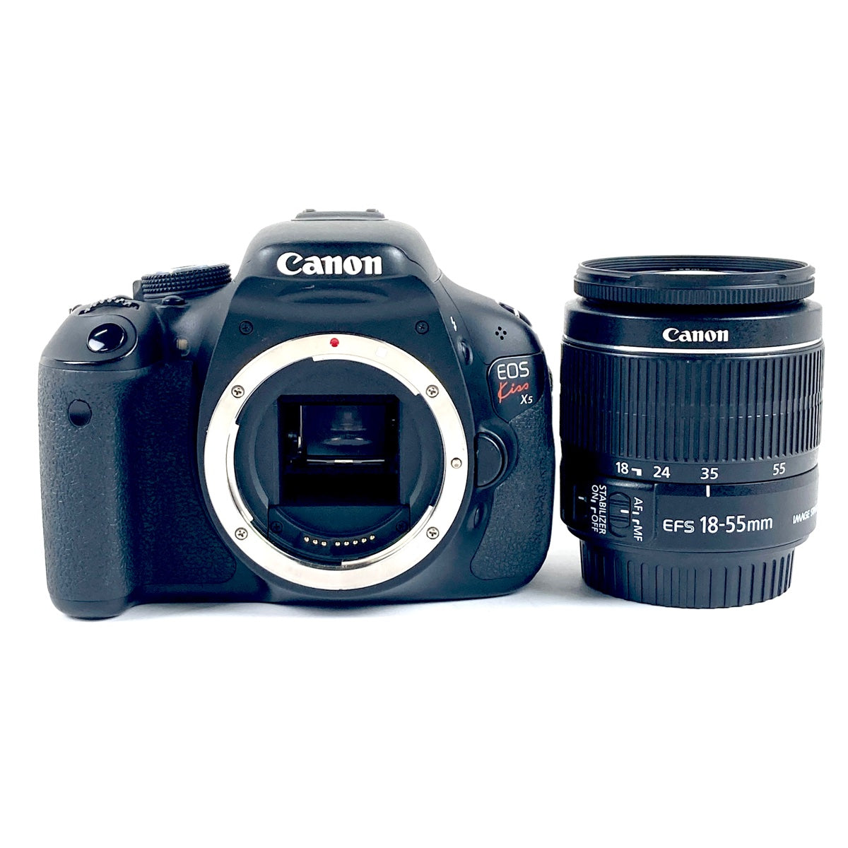 キャノン EOS Kiss X5 レンズセット EF-S 18-55mm IS - デジタルカメラ